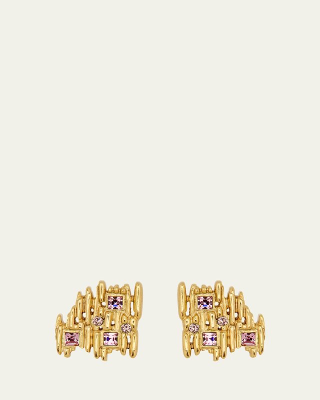 Scramble Fine Line Earrings
